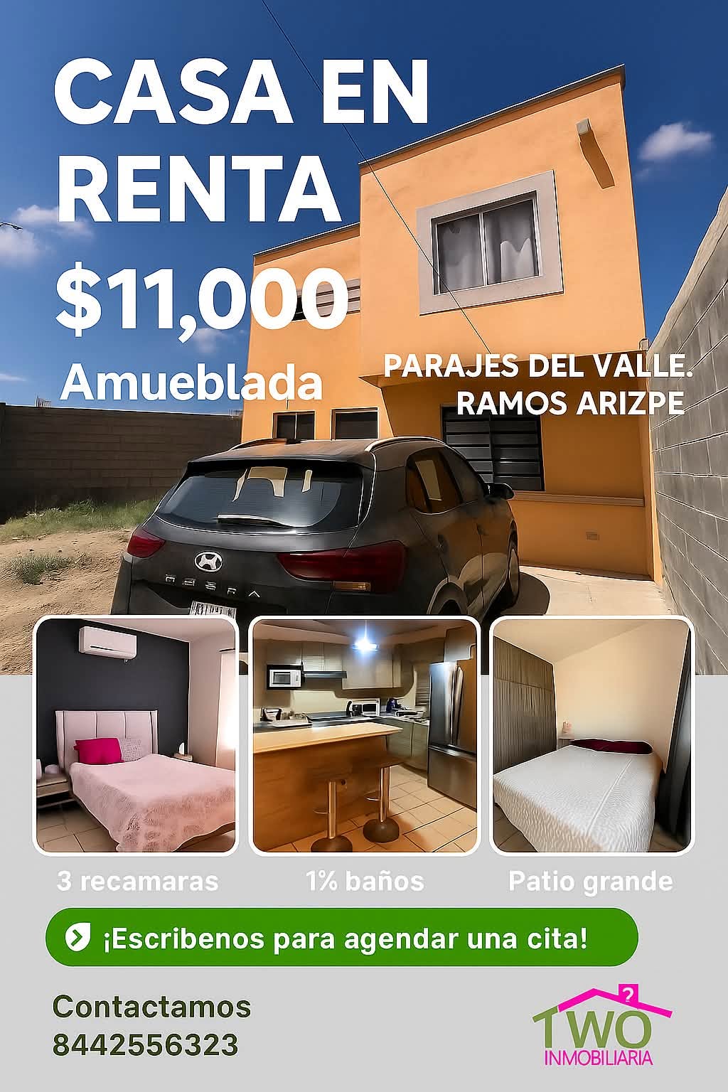 Casa en renta en Ramos Arizpe, Coahuila — fotografía 3